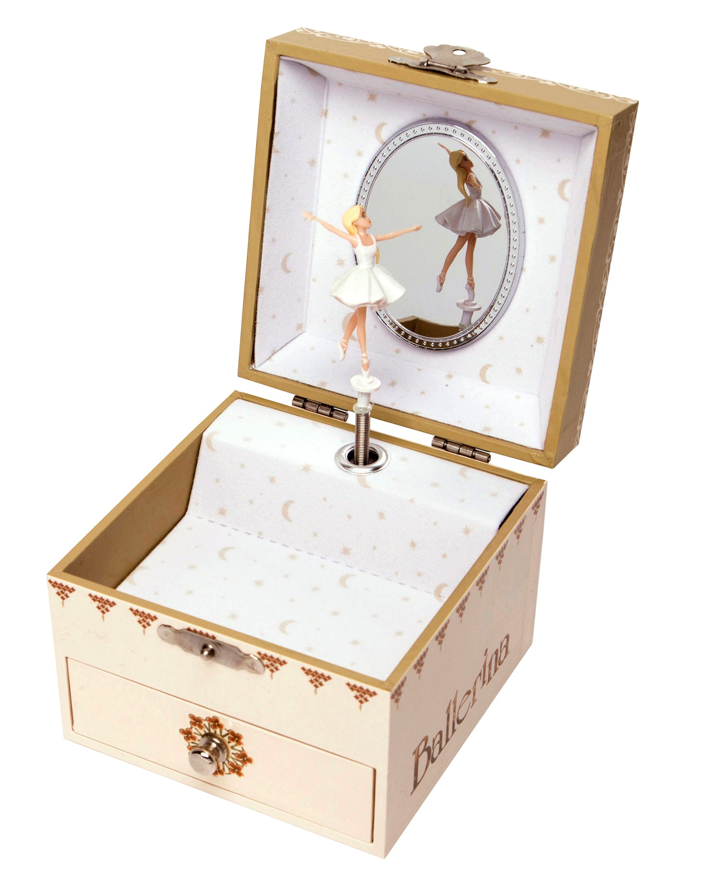 Ballerina© Phosphorescent Cube Music Box