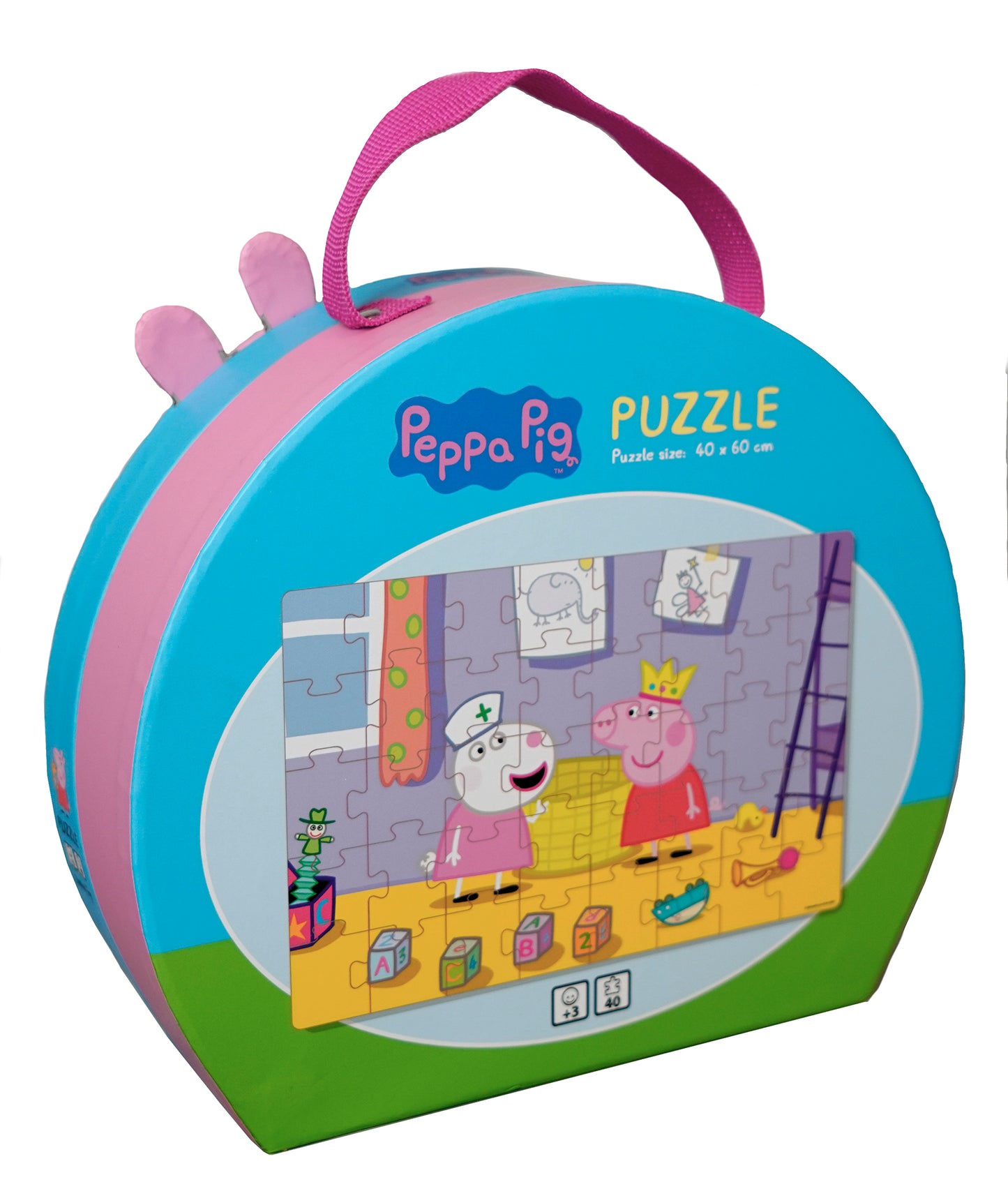 Peppa Pig - Puzzle Suitcase - Peppa Teddy