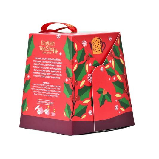 English Tea Shop Organic Panettone Infusion – 10 Pyramid Tea Bags