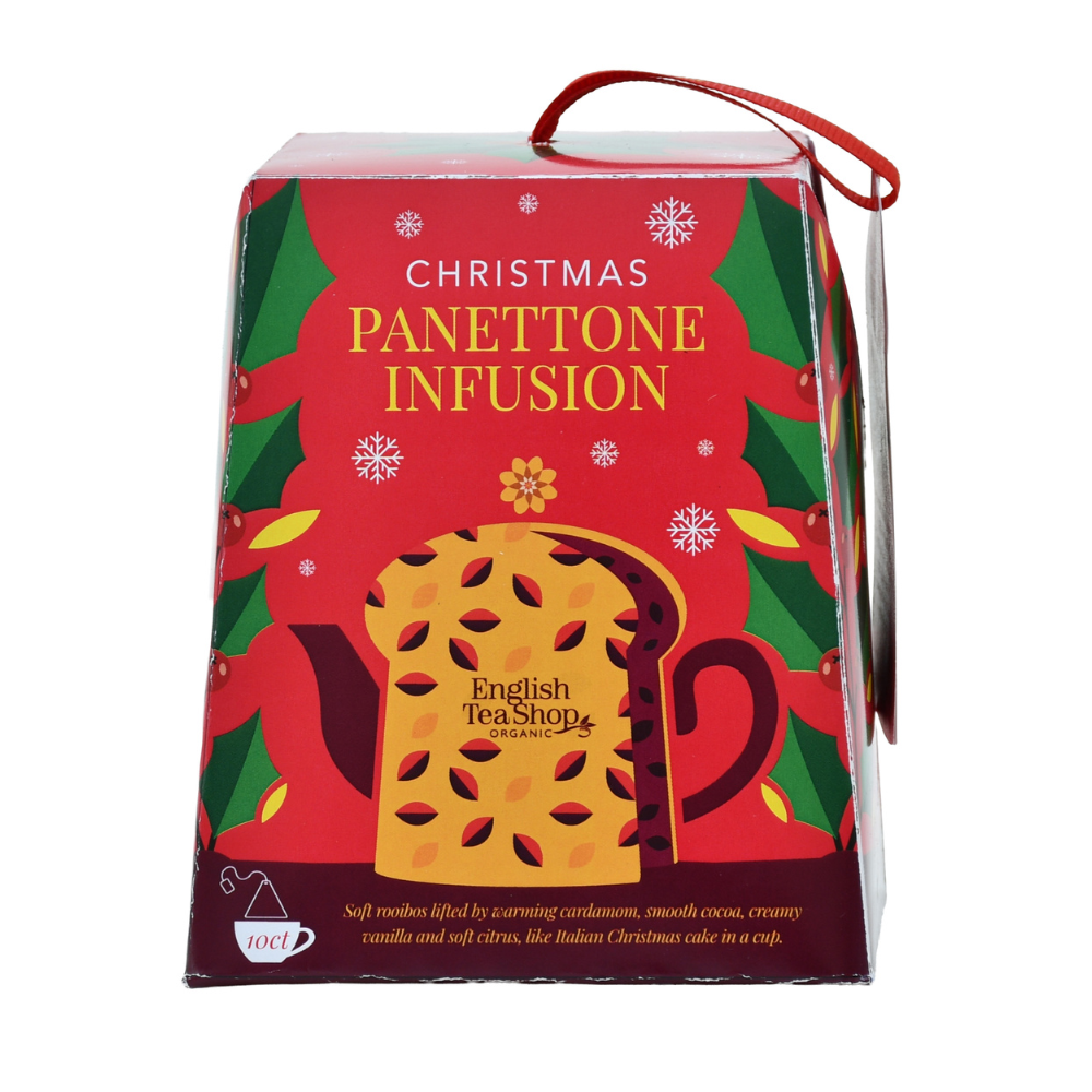 English Tea Shop Organic Panettone Infusion – 10 Pyramid Tea Bags