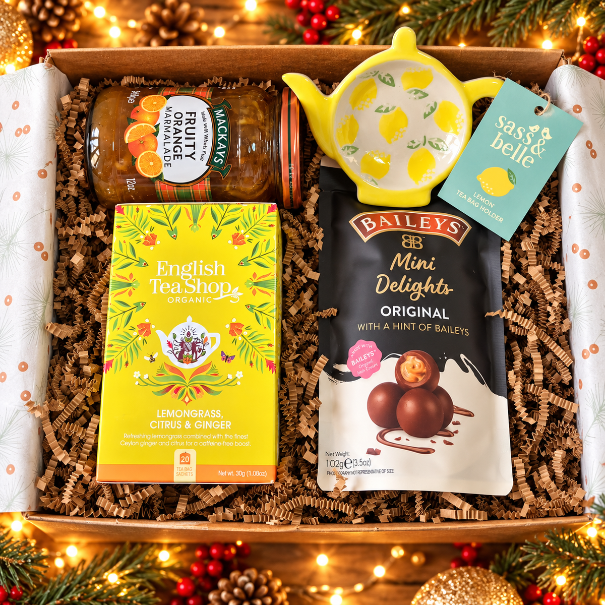 Christmas Tea Lover's Gift Box 🍋🎄