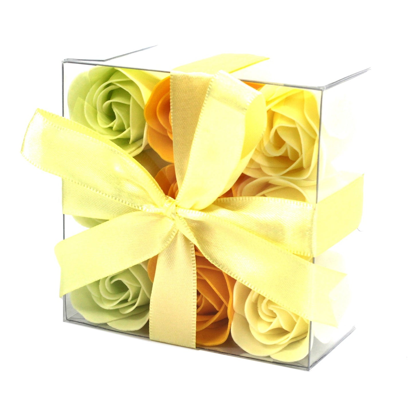 Set of 9 Soap Flowers - spring roses