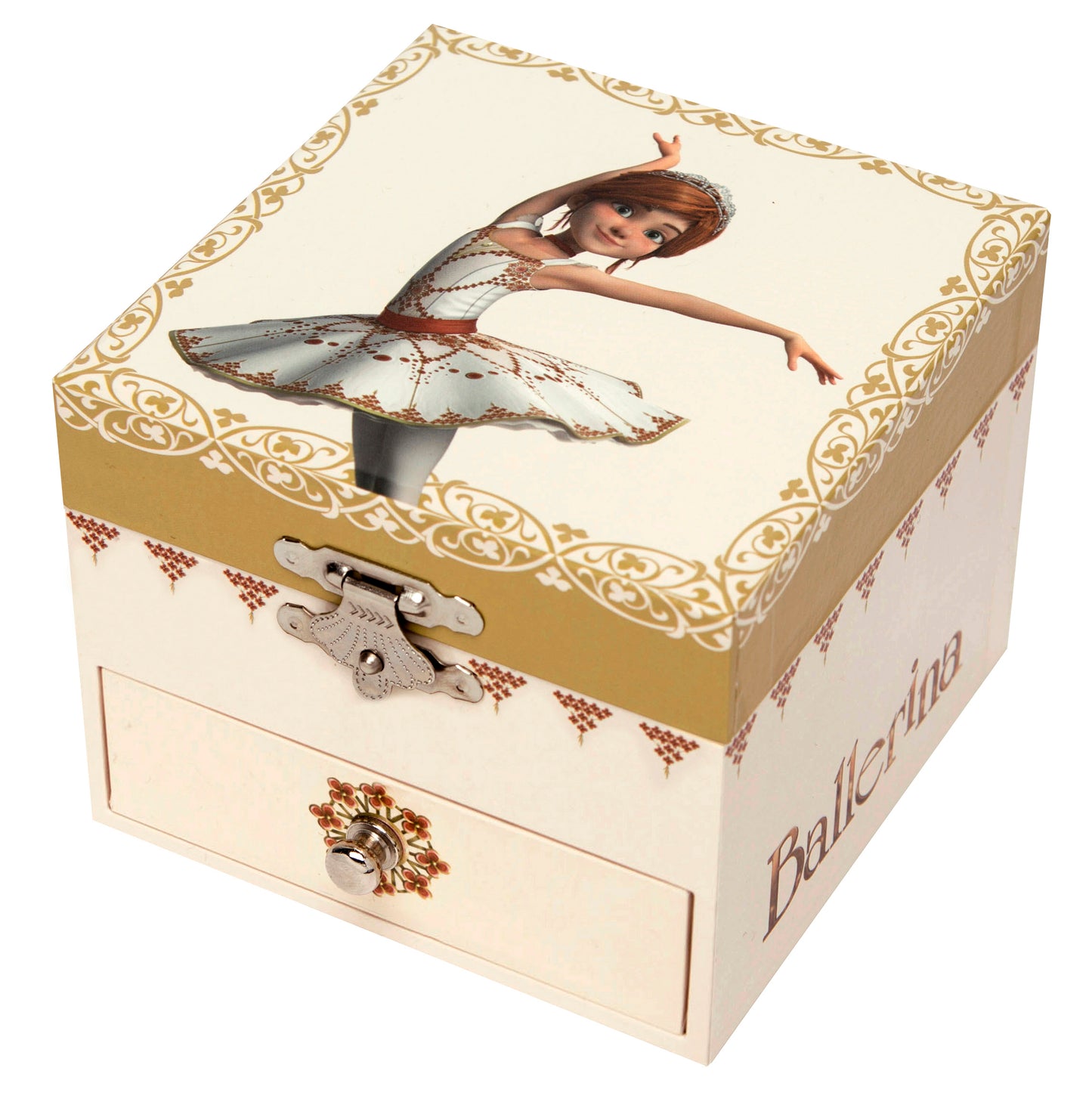 Ballerina© Phosphorescent Cube Music Box