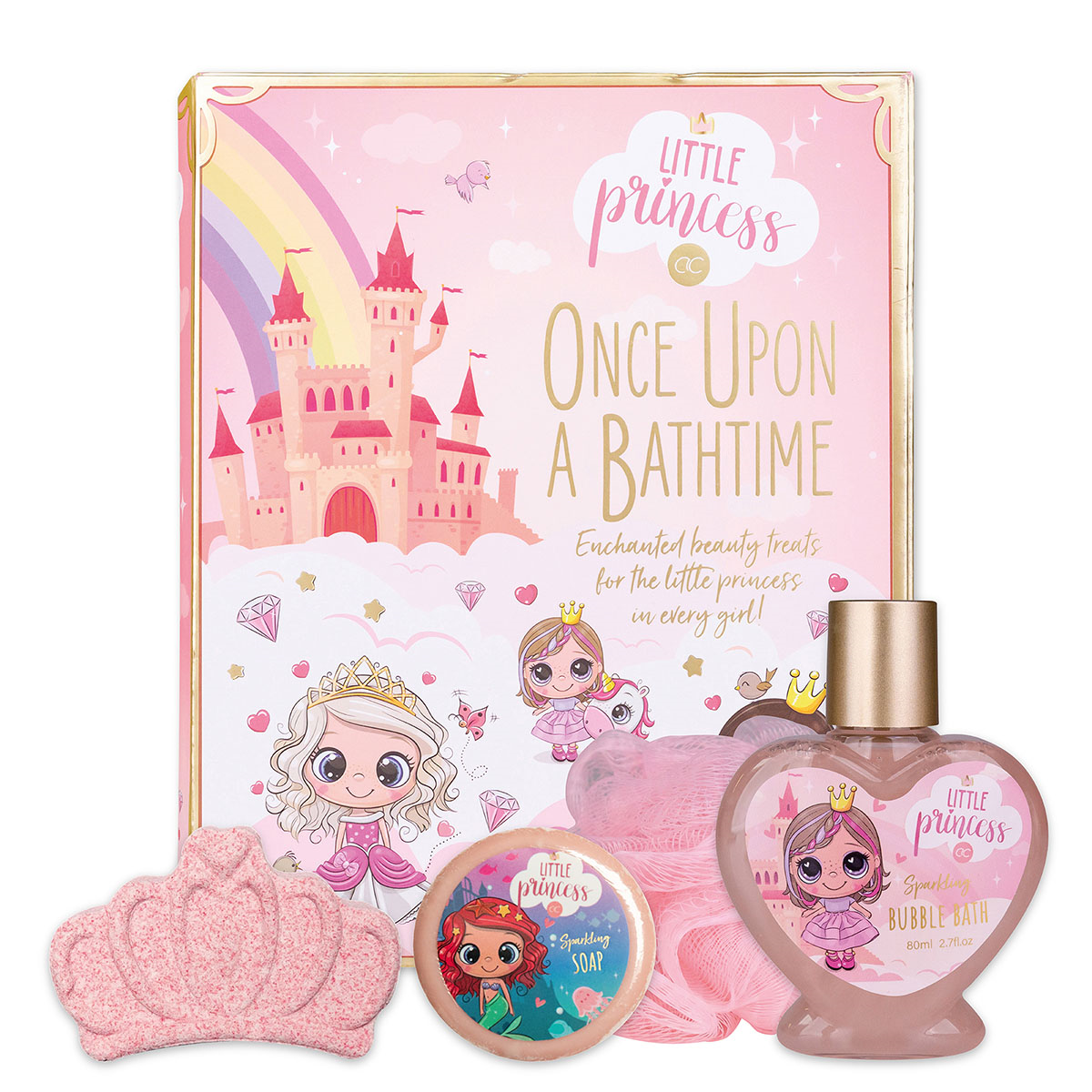 Bath set little princess book