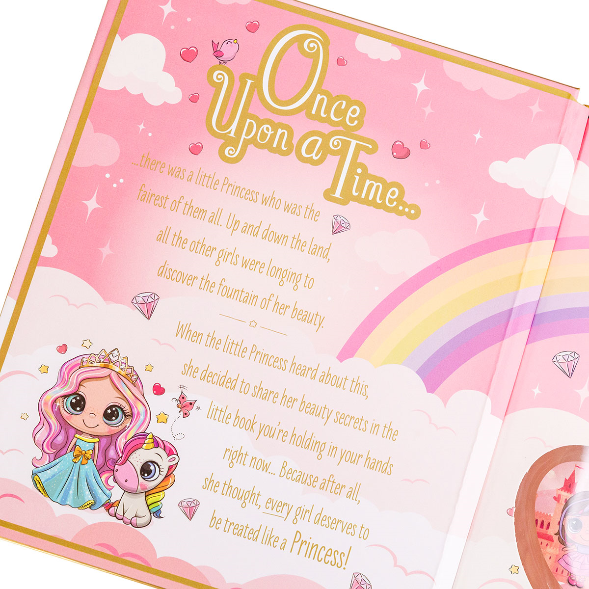 Bath set little princess book
