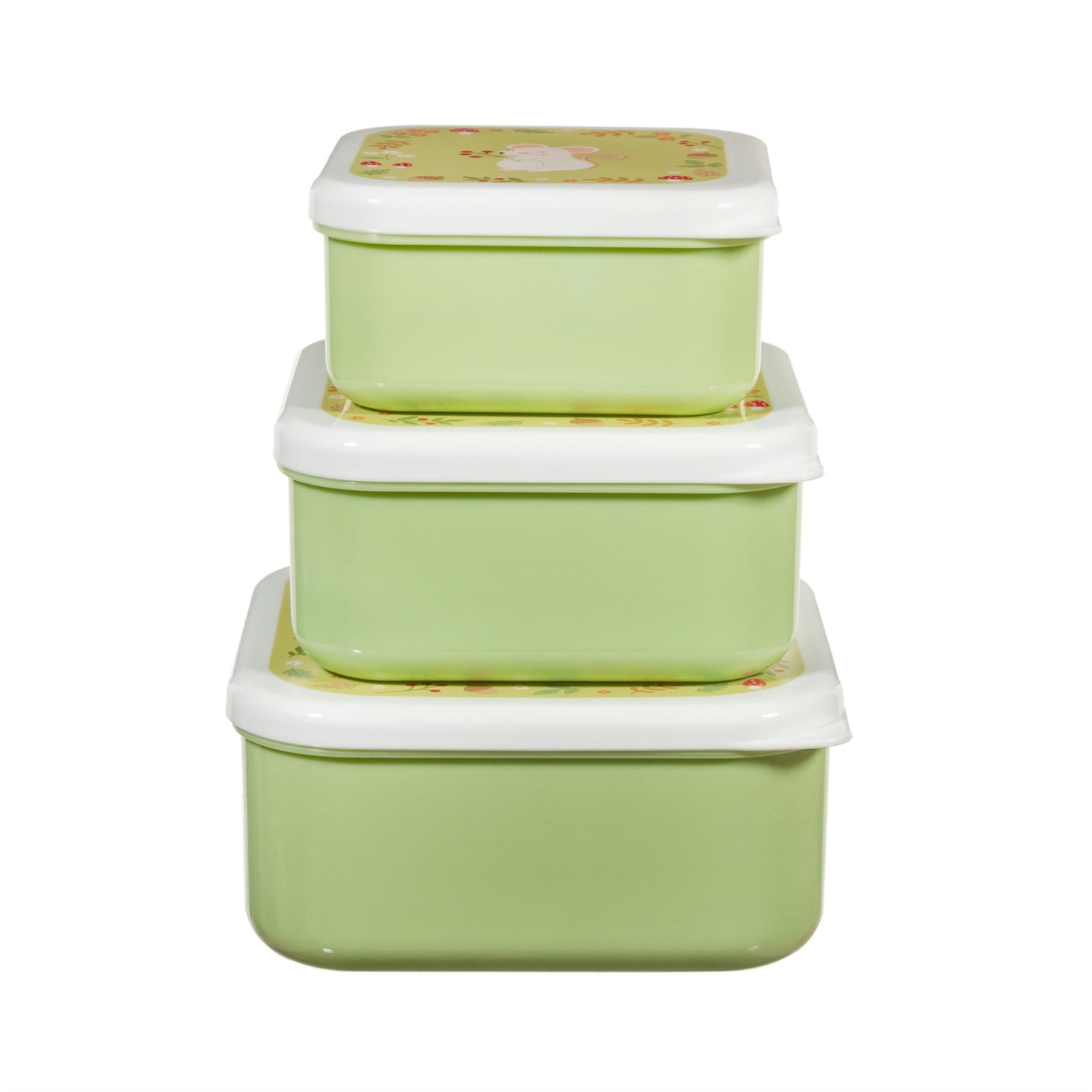 Garden Friends Lunch Boxes - Set Of 3