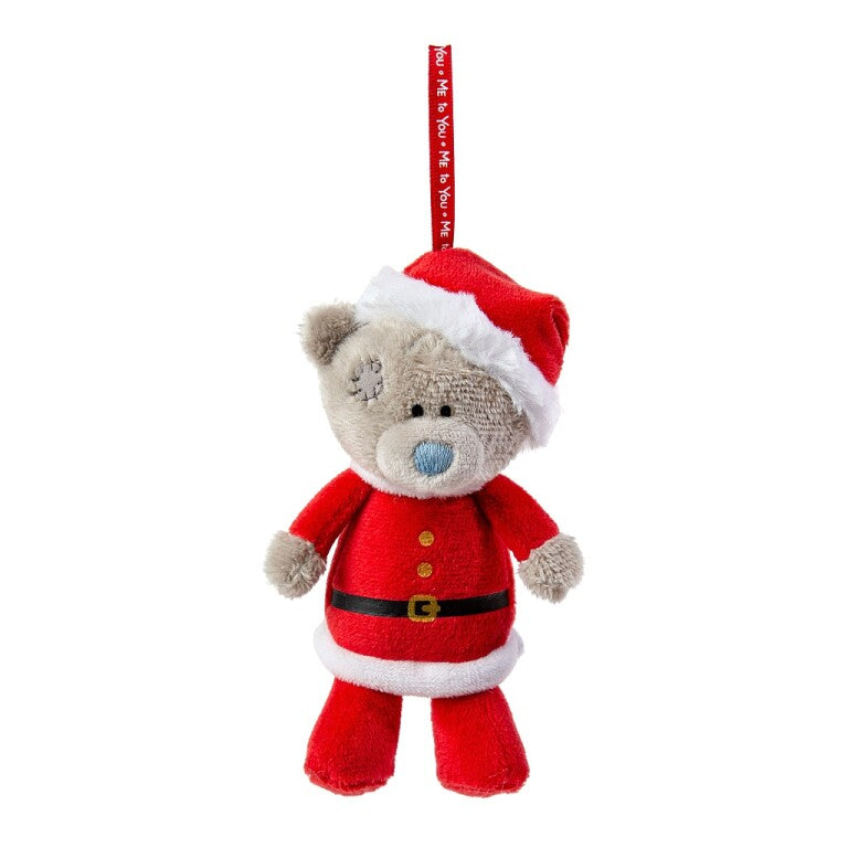 Tatty Teddy Santa Tree Decoration