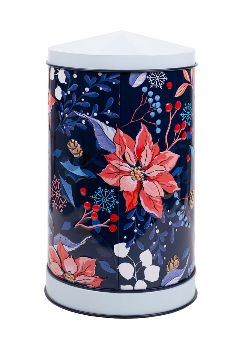 Ahmad Winter Wonder English Breakfast Tea in a Music Box Tin