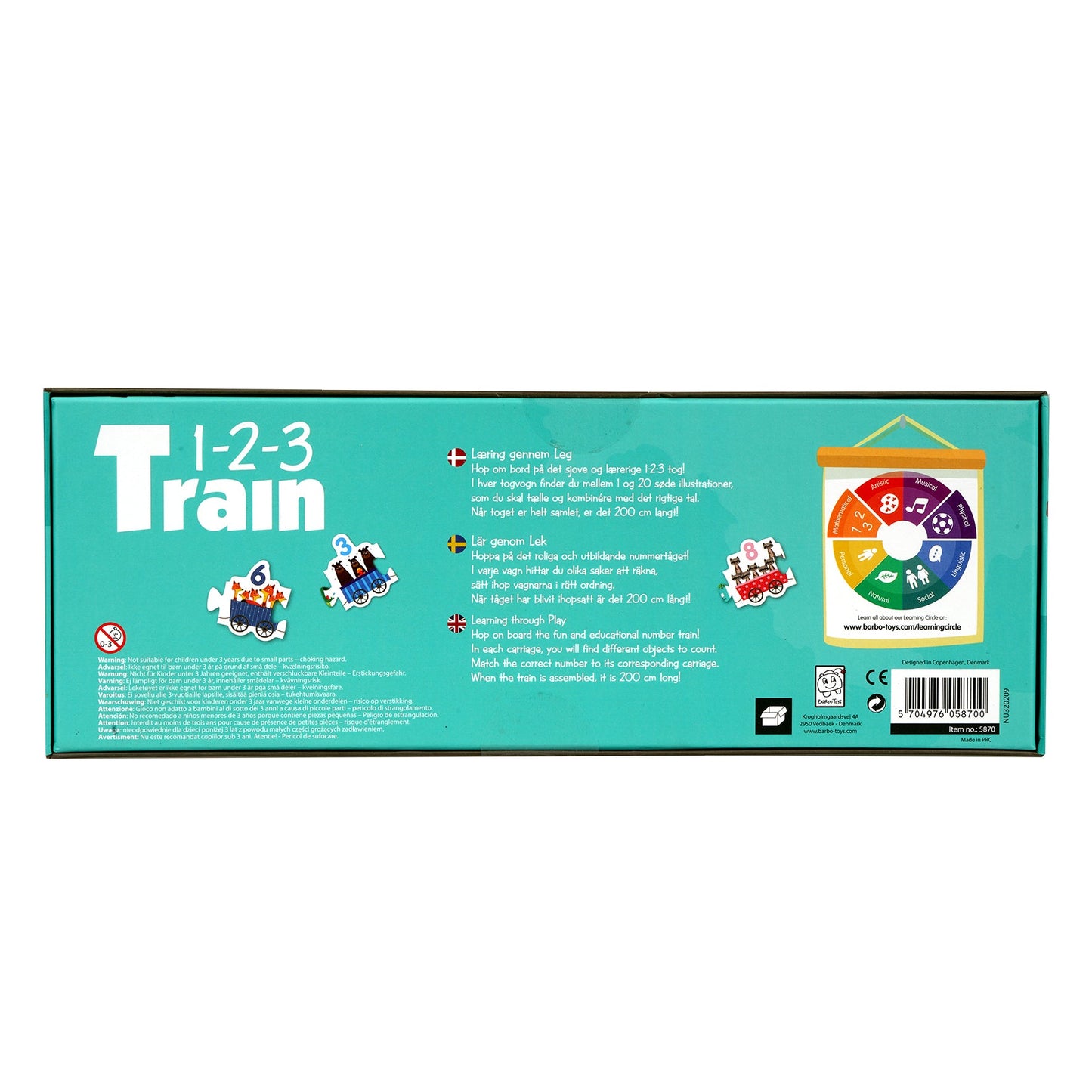 Animal Learning 123 Train INT