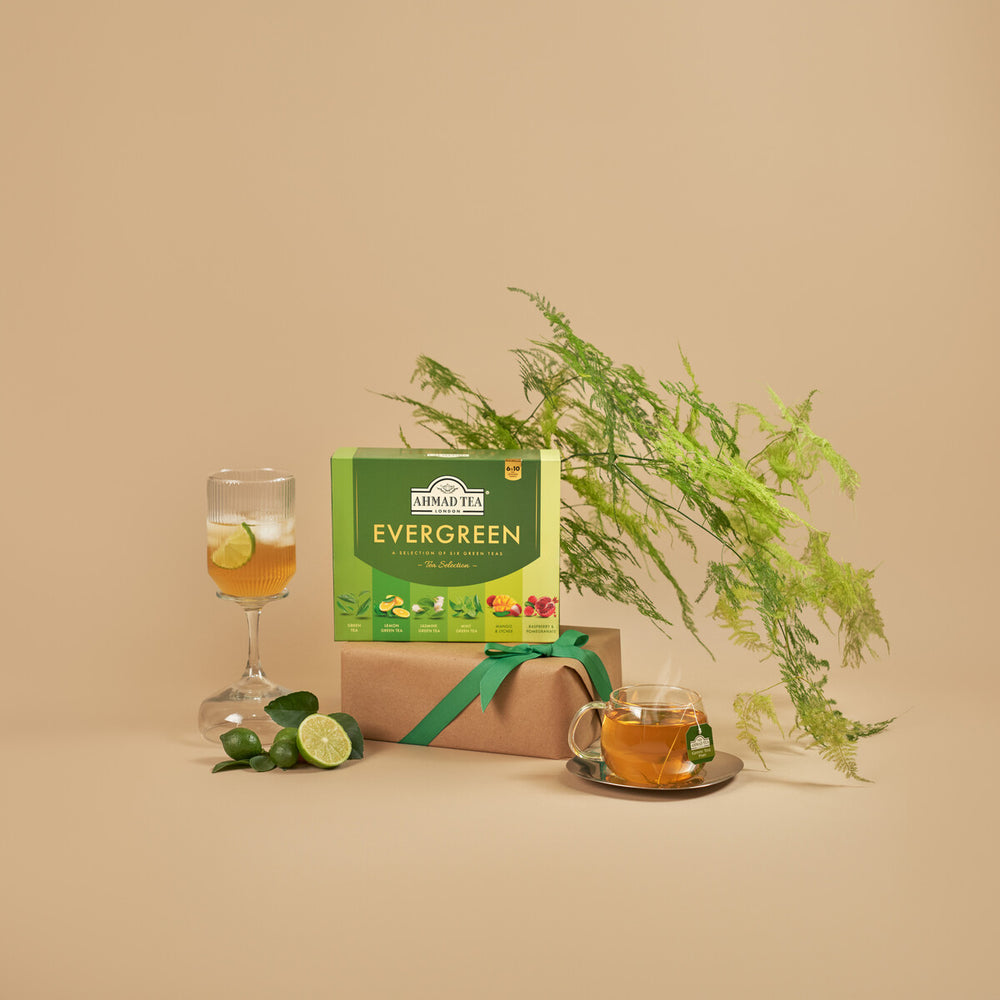 Evergreen Selection of 6 Green Teas - 60 Teabags