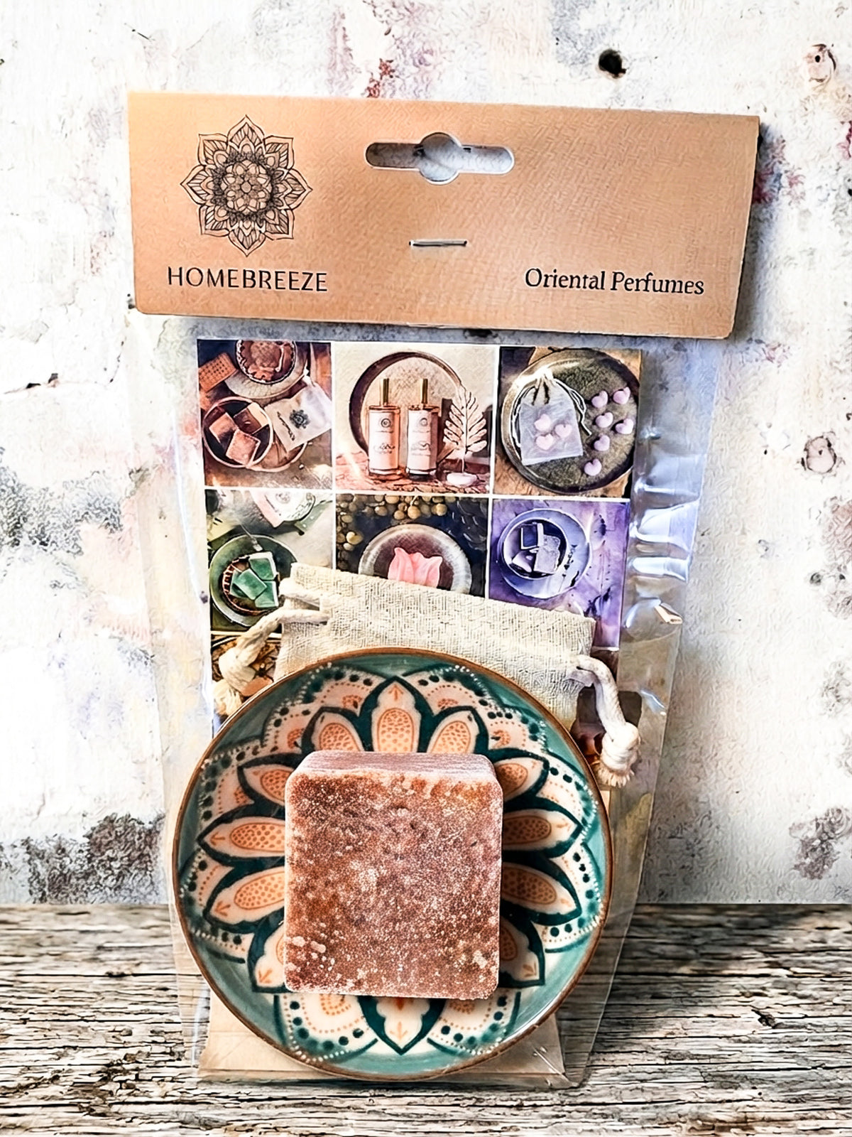 🧡 Homebreeze Cosy Gift Set – Amber