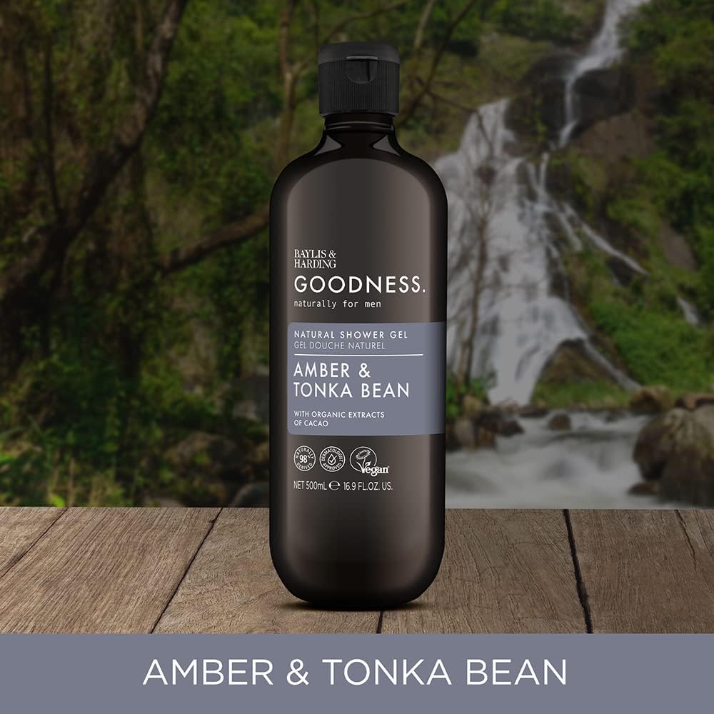 Goodness Men's Amber & Tonka Bean