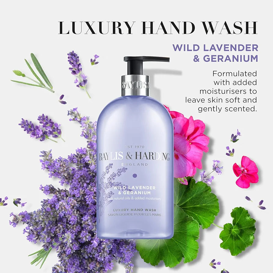 Signature Wild Lavender & Geranium Hand Wash 500ml