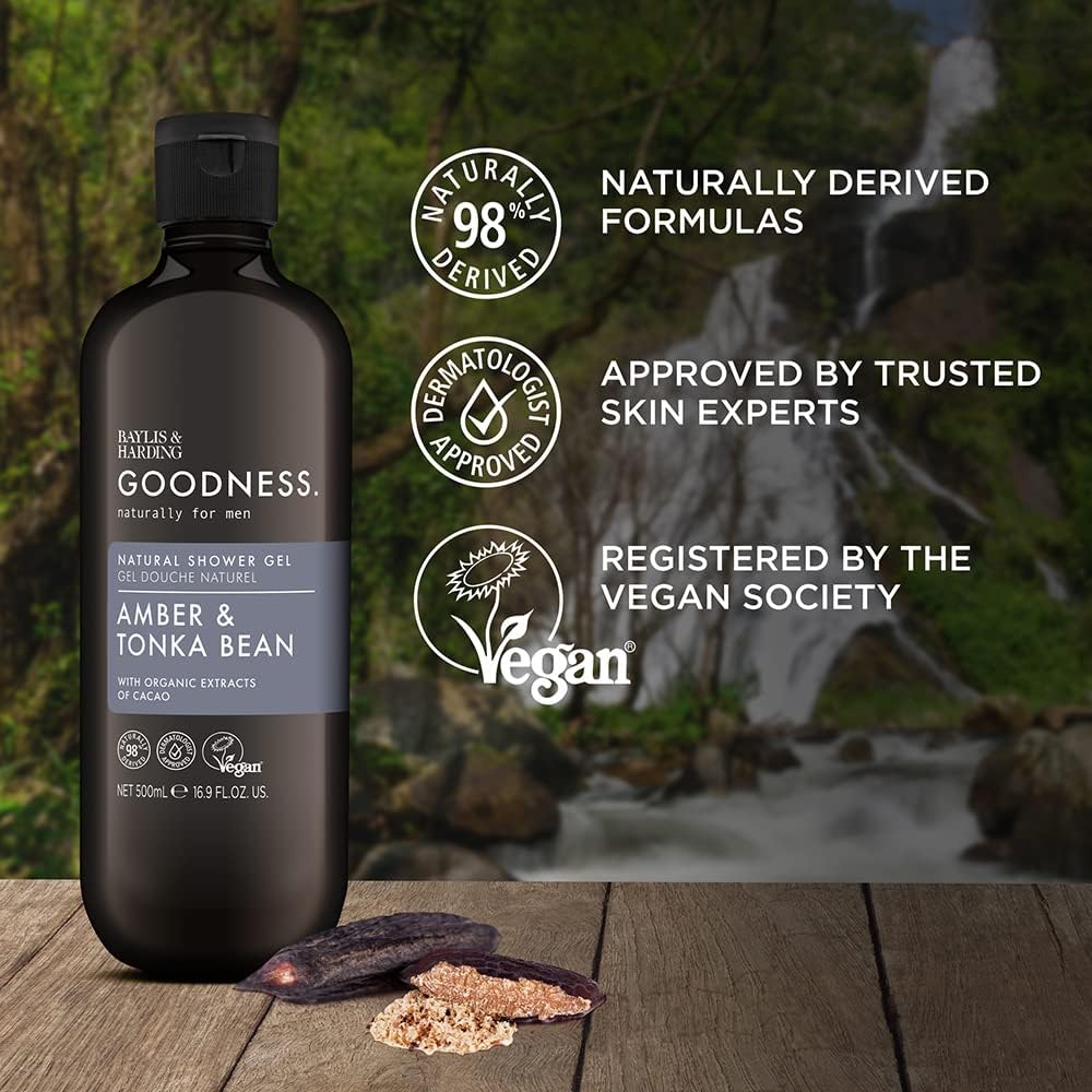 Goodness Men's Amber & Tonka Bean