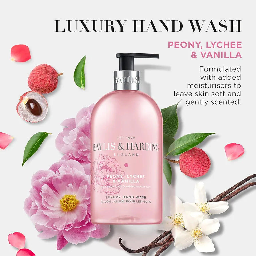 Peony, Lychee, Vanilla Hand Wash