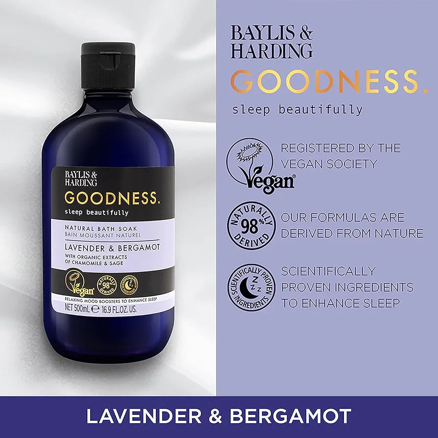 Goodness Sleep Lavender & Bergamot Sleep Bath Soak