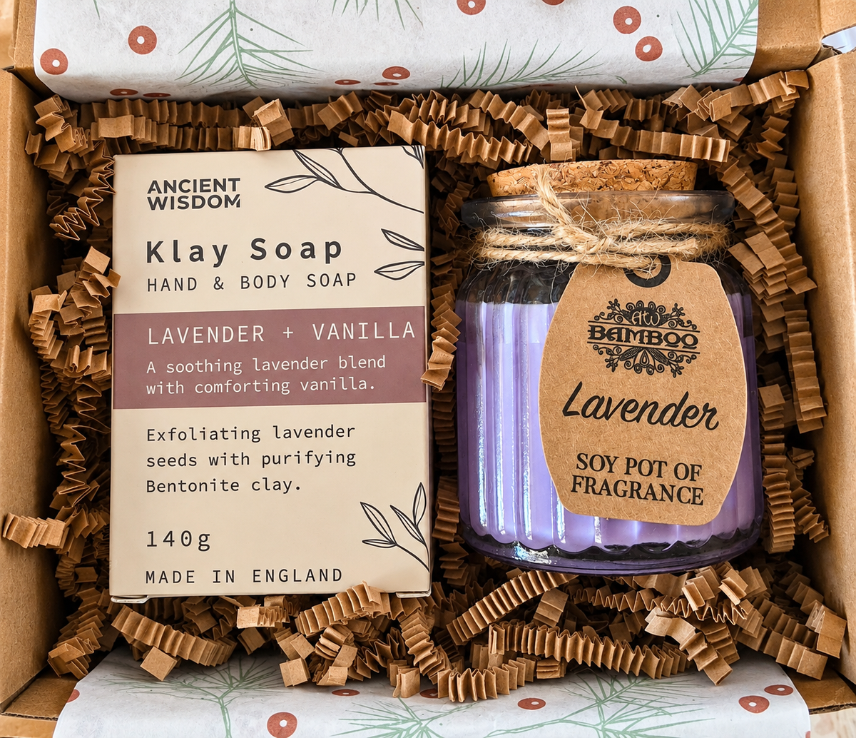 Christmas Edition Candle & Soap Gift Box 💜