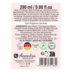 Blossom Shower Gel with Sponge – Lilac Rose (290ml)