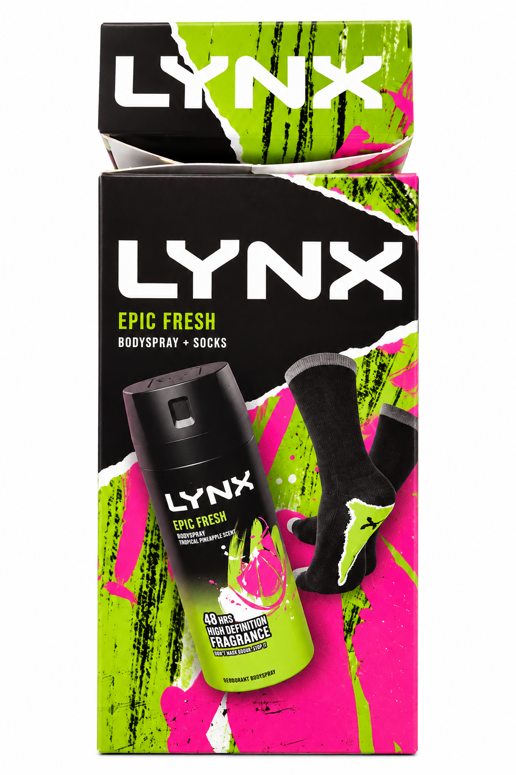 Lynx Epic Fresh Body Spray & Socks Gift Set