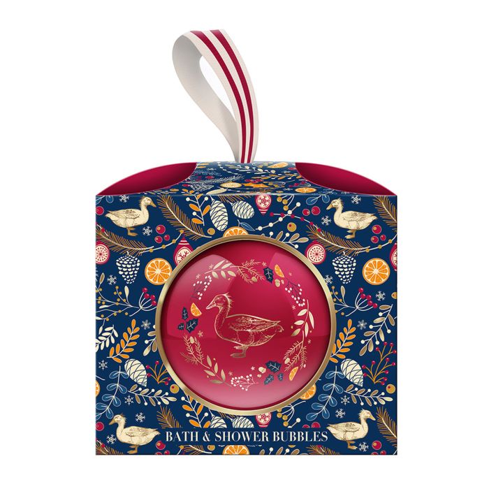 Baylis & Harding Fuzzy Duck Winter Wonderland Festive Bauble Bath & Shower Bubbles 250ml
