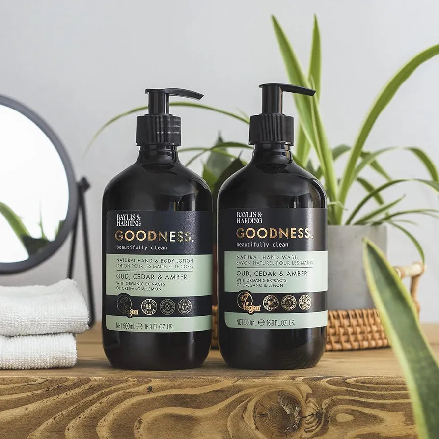 Goodness Oud, Cedar & Amber Hand & Body Lotion