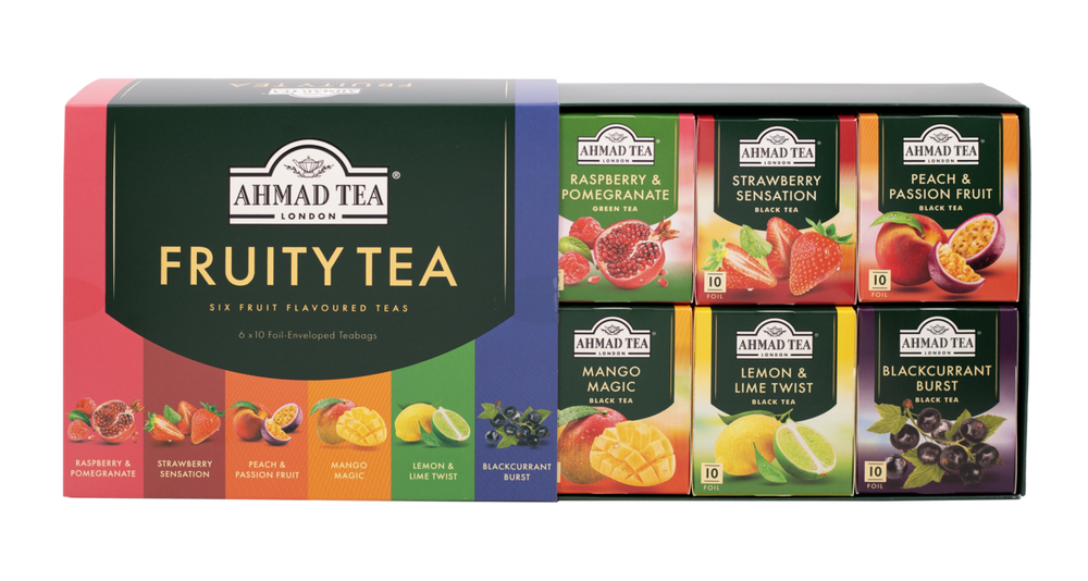 Fruitytea Selection of 6 Fruit Teas - 60 Teabags