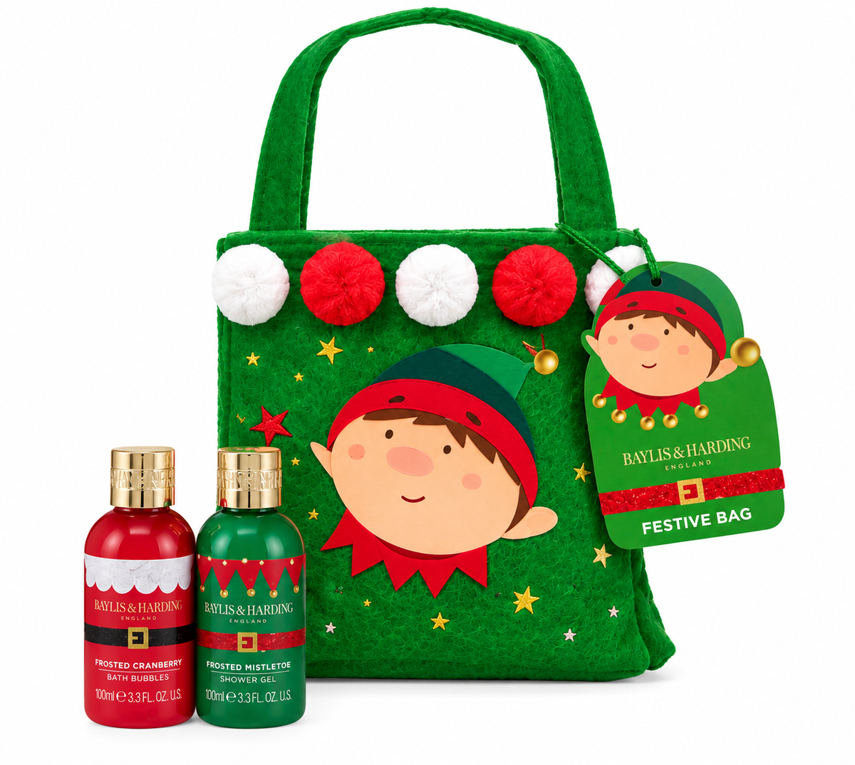 Baylis & Harding Festive Bag Beauty Bag Gift Set