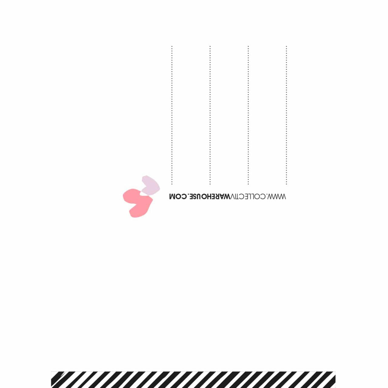 XXX Hearts greeting card