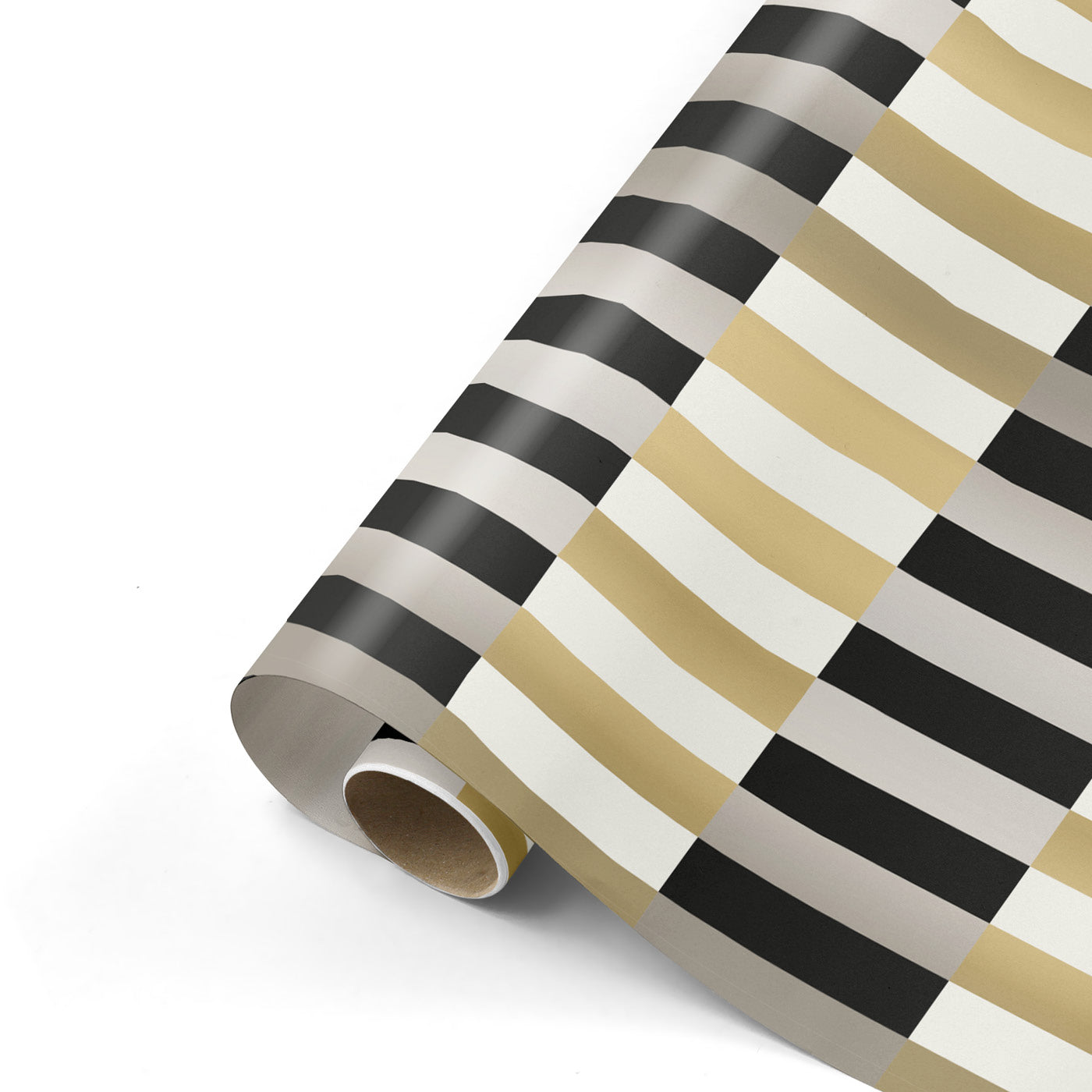 Retro stripes wrapping roll