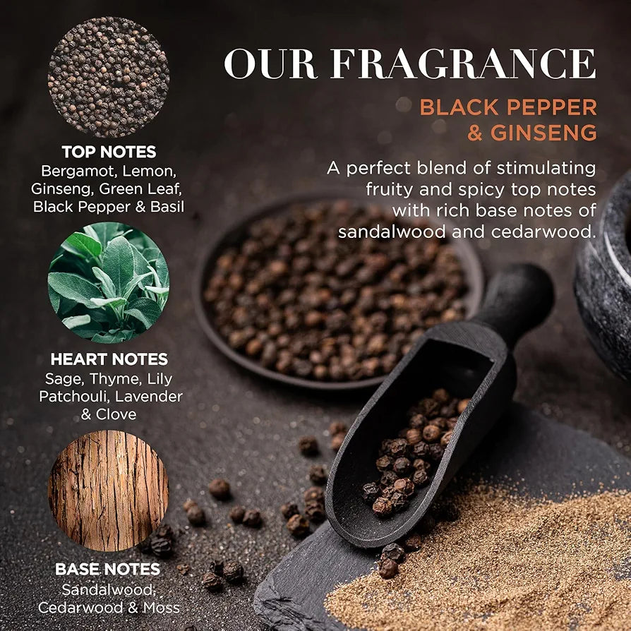 Baylis & Harding Black Pepper & Ginseng His Essential Luxuries Gift Set