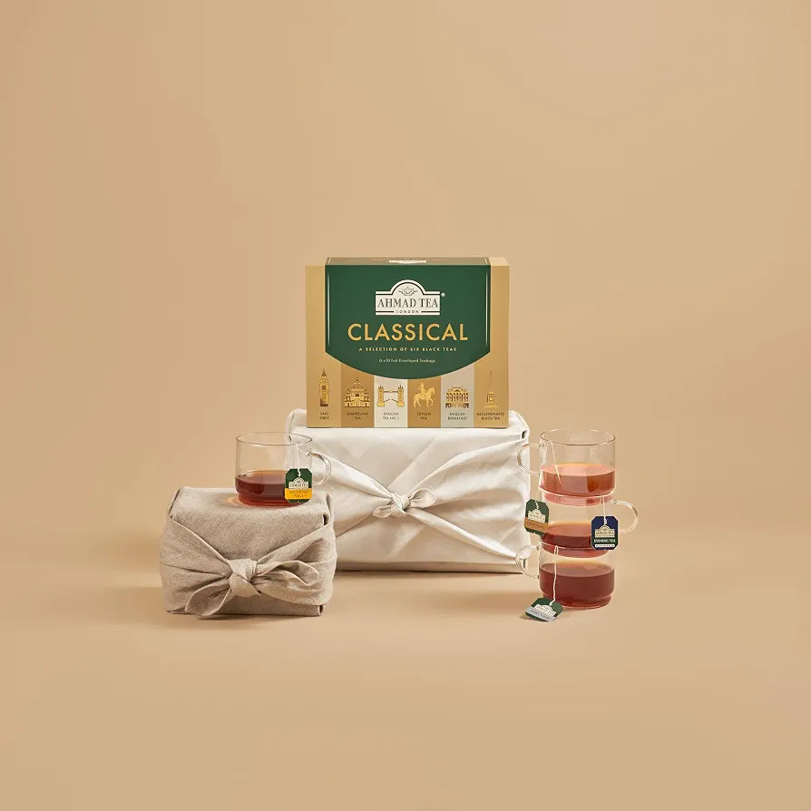 Ahmad Tea Classical Selection – Six Black Tea Blends (60 Tea Bags)