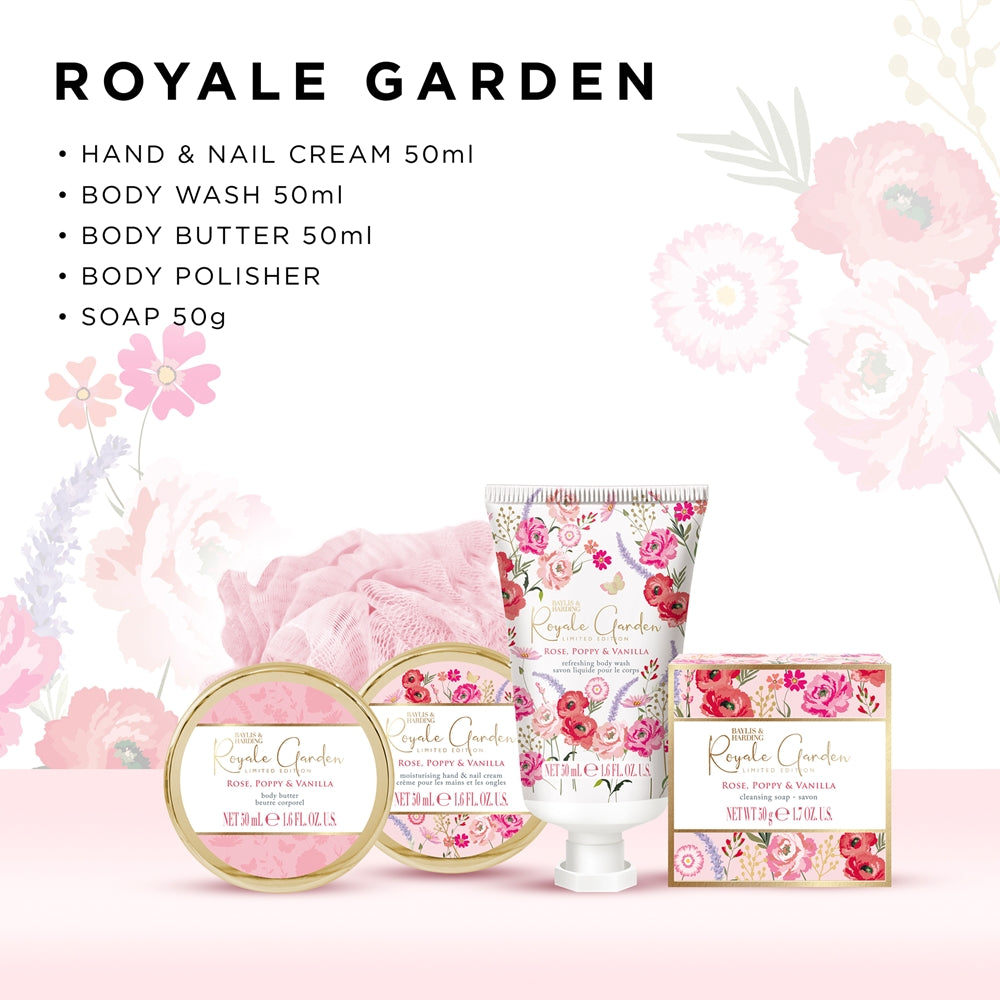 Baylis & Harding Royale Garden Pamper Keepsake Tin Gift Set