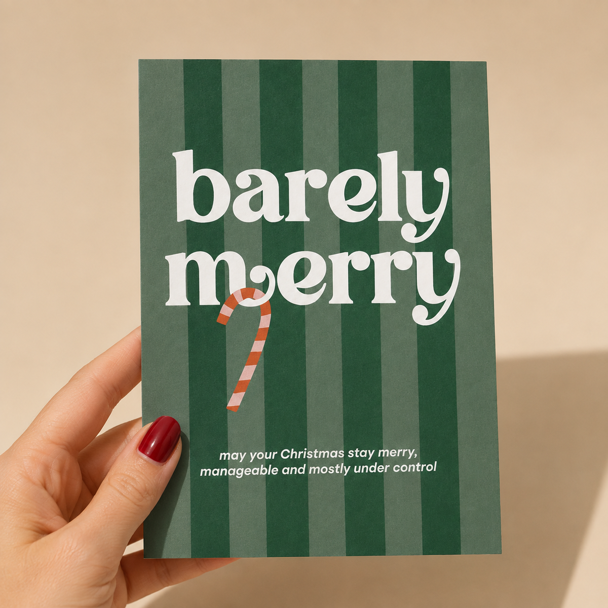 Christmas Greeting Card – 3 Festive Designs 🎄