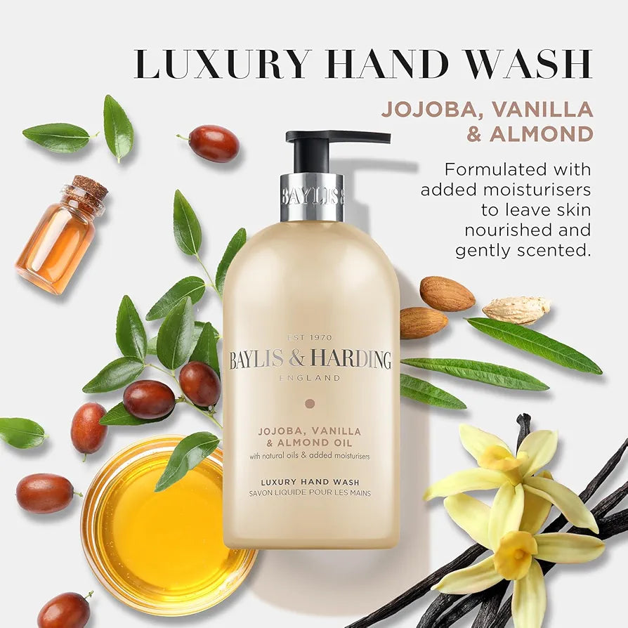 Signature Jojoba, Vanilla & Almond Oil Hand Wash 500ml
