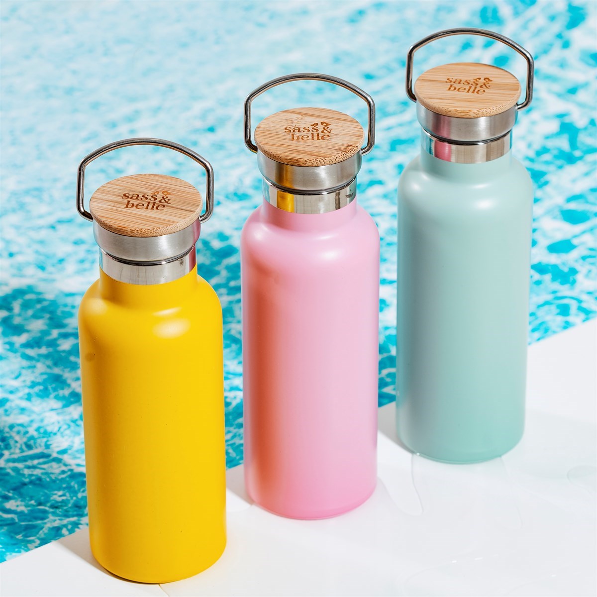 Mustard Yellow Water Bottle
