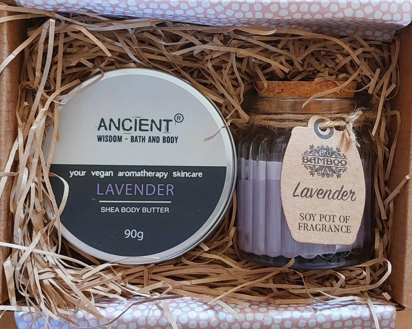 Lavender gift box