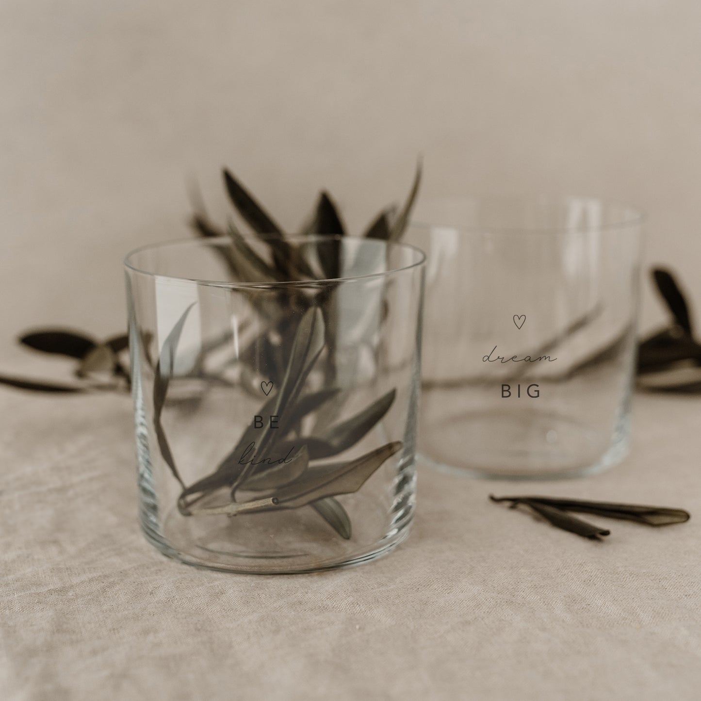 Drinking glass in a set of 2 Dreams