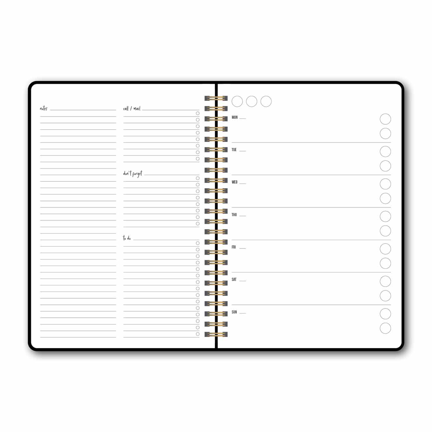 My Black Planner
