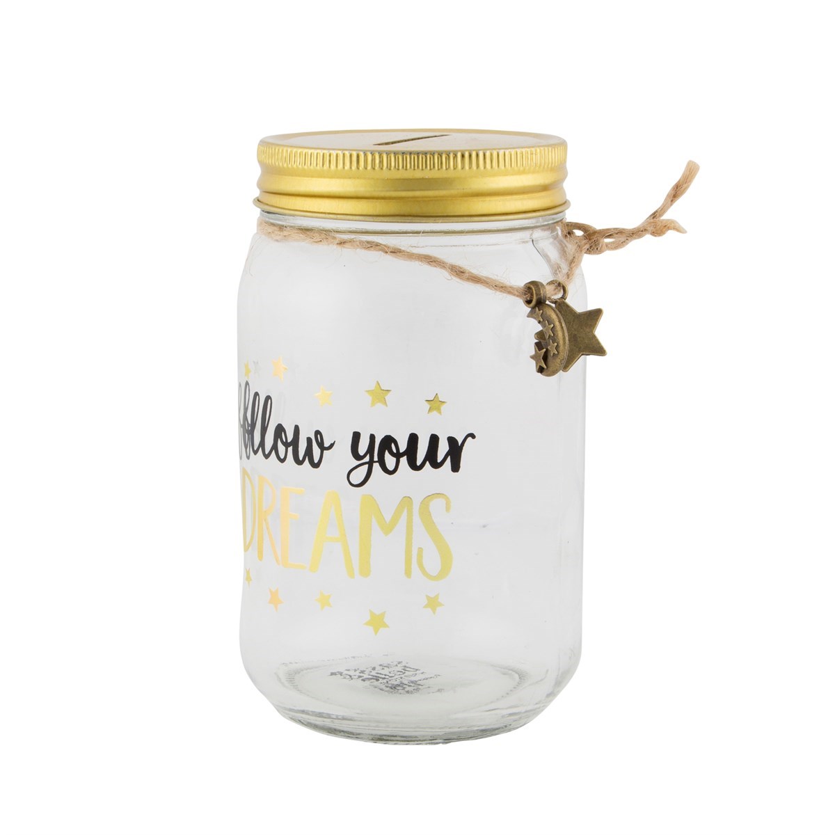 Follow Your Dreams Money Jar