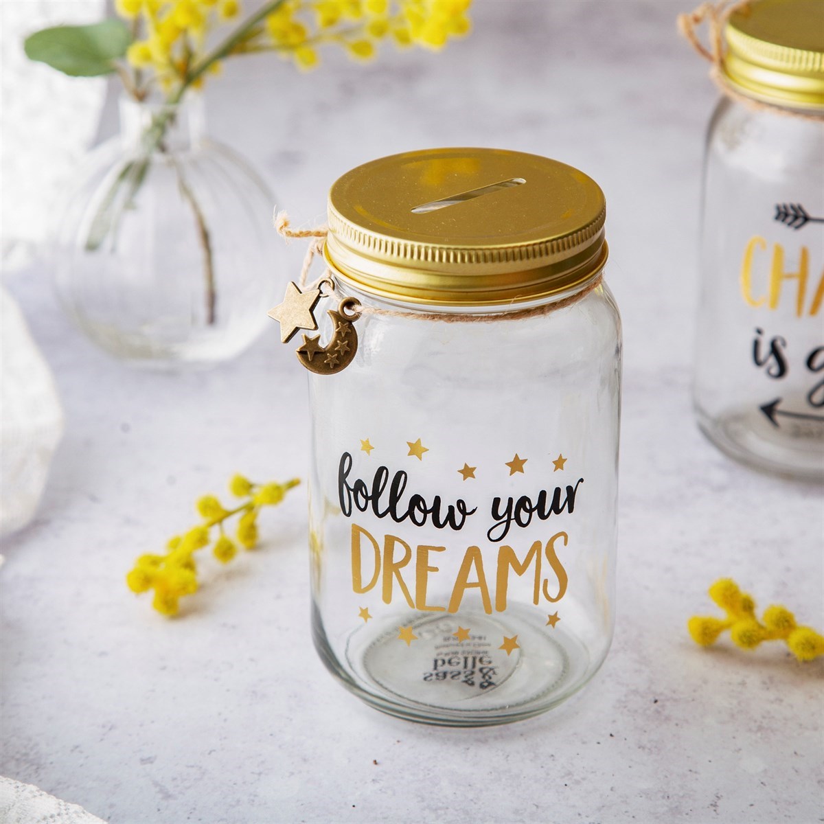 Follow Your Dreams Money Jar