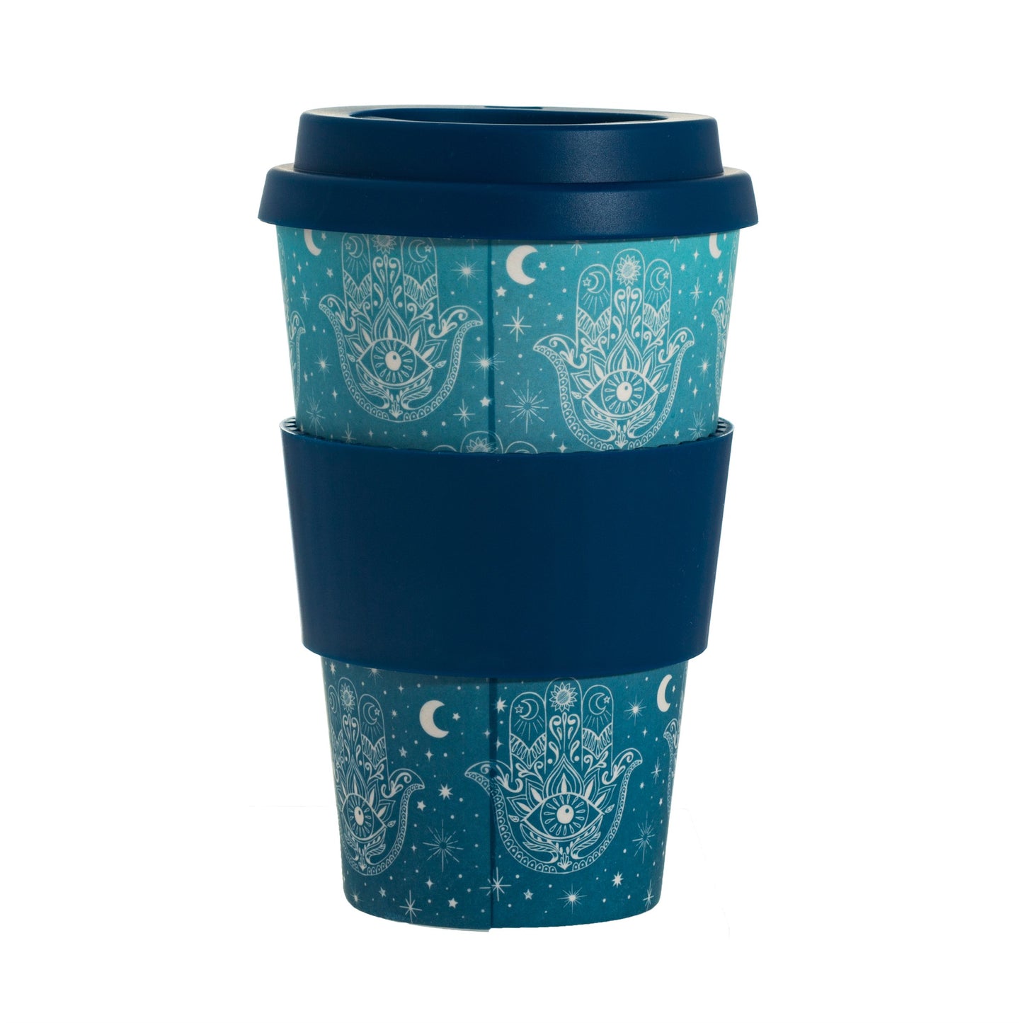 Hamsa Print Travel Mug