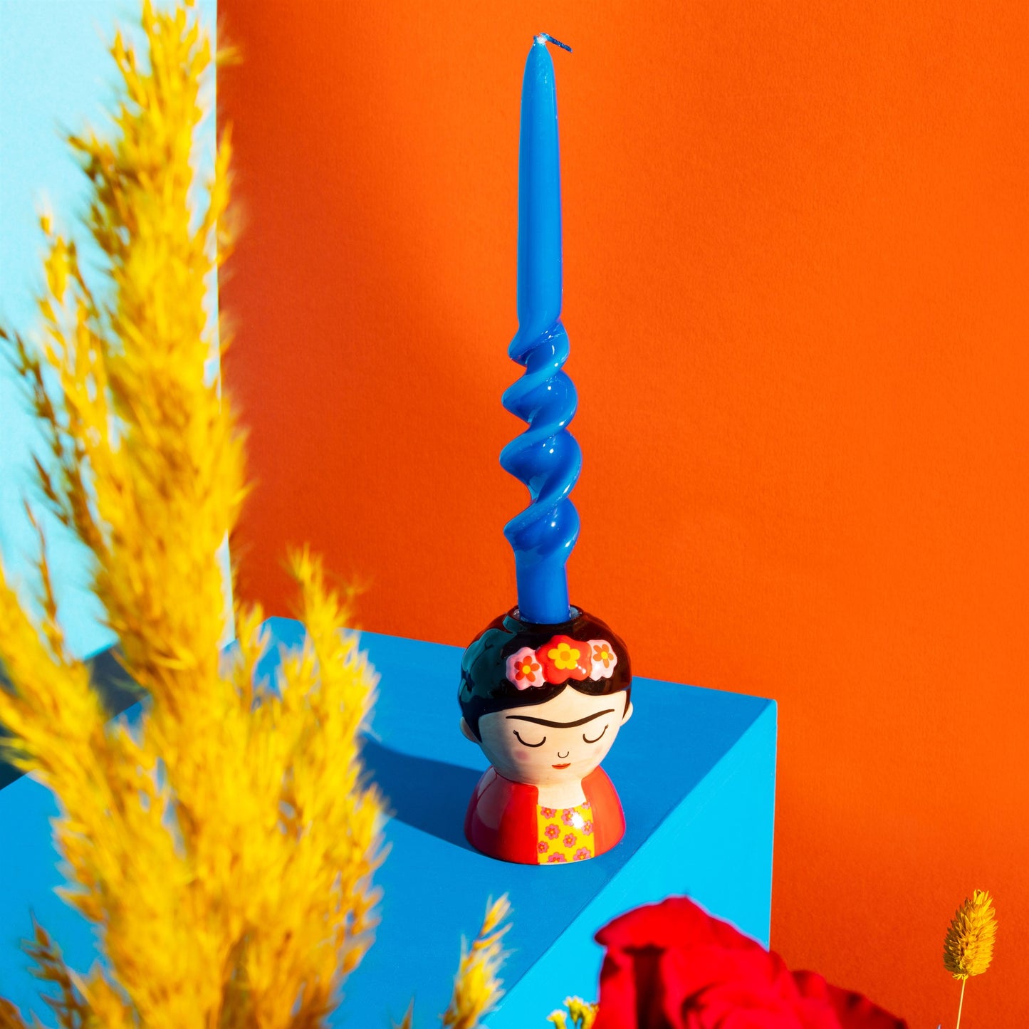 frida candle holder