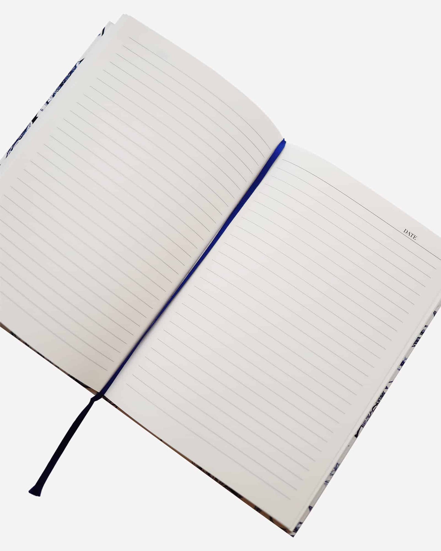 Diary Notebook in Luxurious Toile de Jouy