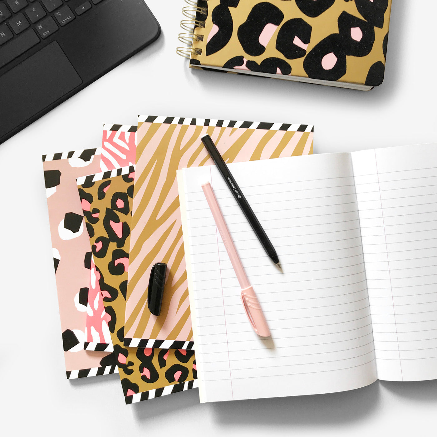 A5 notebooks softcover Warm 4-pack