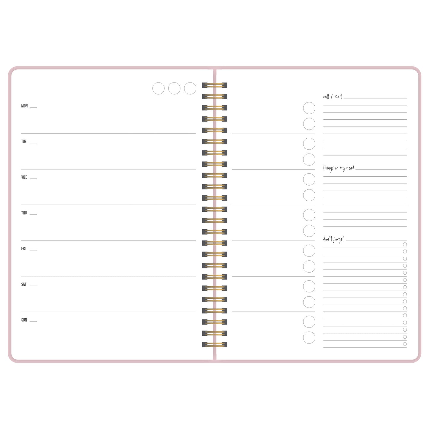 Planner My pink planner