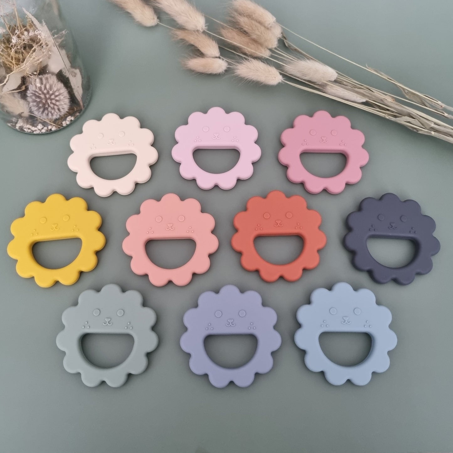 Silicone Teether Lion