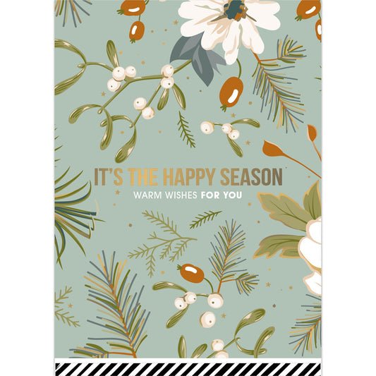 Vintage Christmas A6 greeting card