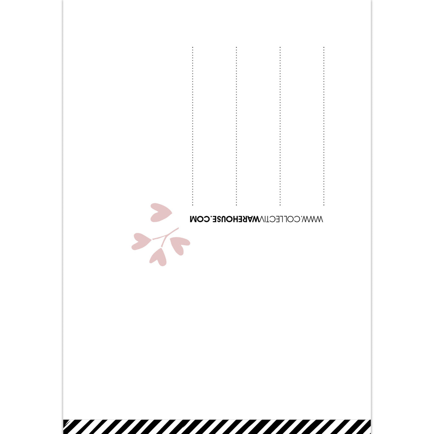 Miss you a lot A6 greeting card