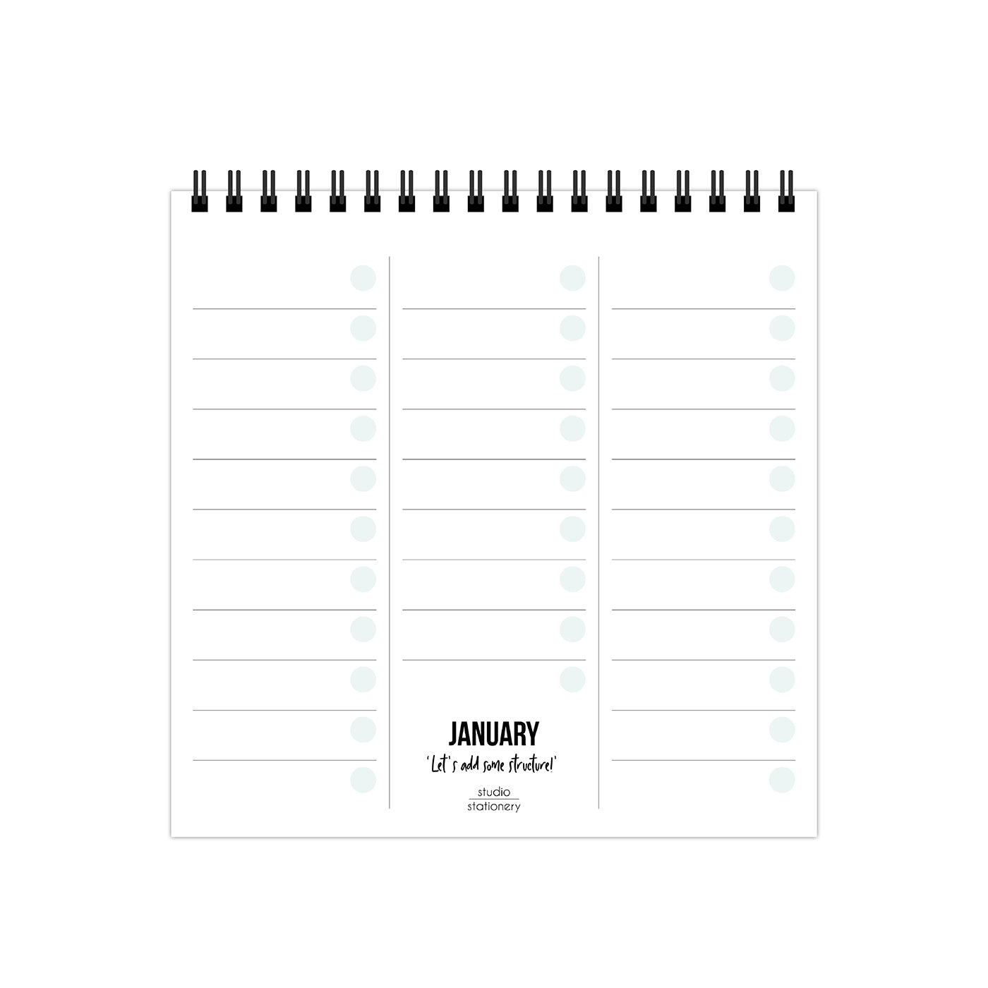 monthly planner