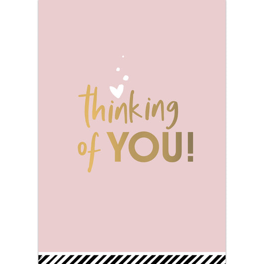 Thinking of you A6 greeting card